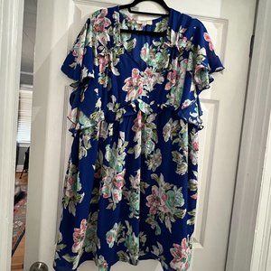 Flowy floral dress